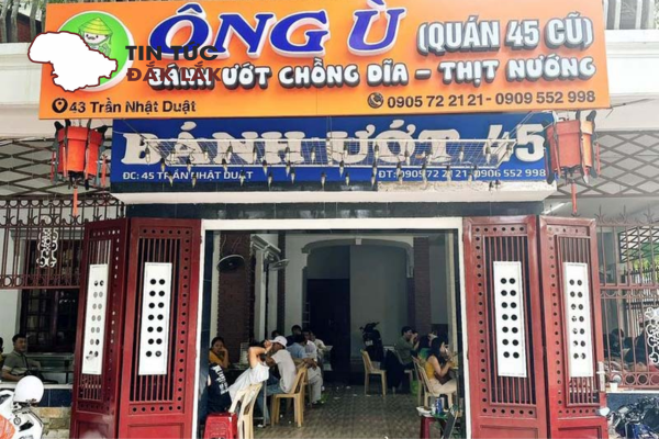 Bánh Ướt Thịt Nướng Ông Ù (Quán 45 cũ)
