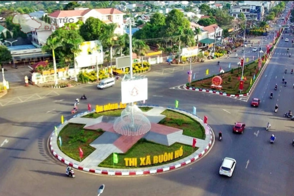 Vòng Xoay Thị Xã Buôn Hồ